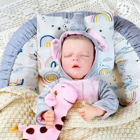 Bebé Resborn De Silicona Recién Nacida-0