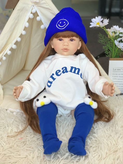 Muñeca Bebé Resborn 60 centímetros-3