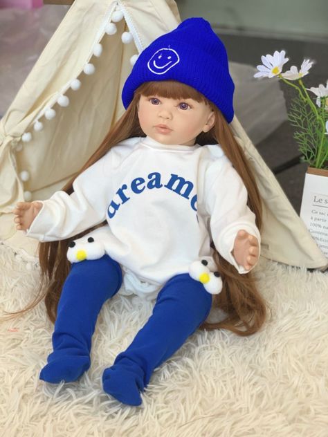 Muñeca Bebé Resborn 60 centímetros-5
