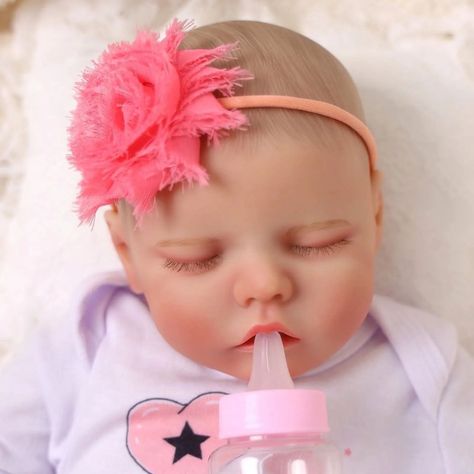 Bebé Resborn Recién Nacida Realista De Silicona 45cm-0