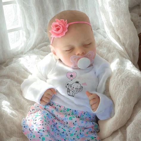 Bebé Resborn Recién Nacida Realista De Silicona 45cm-1