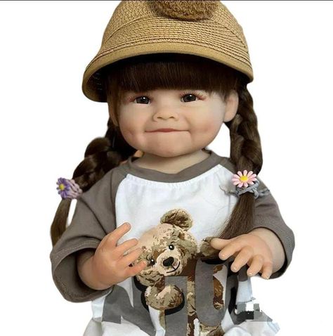 Muñeca Bebé Resborn Realista De Silicona-4