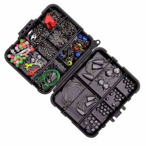  Kit De Accesorios De 257 Piezas De Anzuelos Pesca Señuelo Caja-2