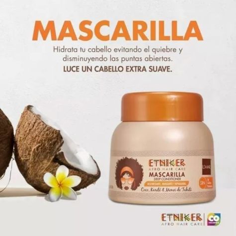 Mascarilla Acondicionador Profundo Etniker 300g-1