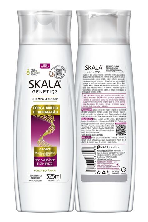 KIT SHAMPOO Y ACOND GENETIQS SKALA EXPERT 650ML-2