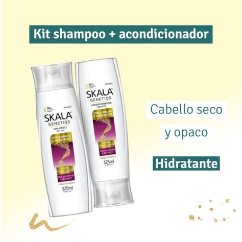 KIT SHAMPOO Y ACOND GENETIQS SKALA EXPERT 650ML-4