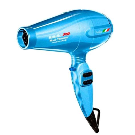 Secador De Pelo Babylisspro Nano Titanium Portofino 6600 Azul-1