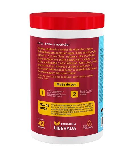 CREMA DE TRATAMIENTO MEUS CACHOS DE CINEMA NOVEX 1KG-1