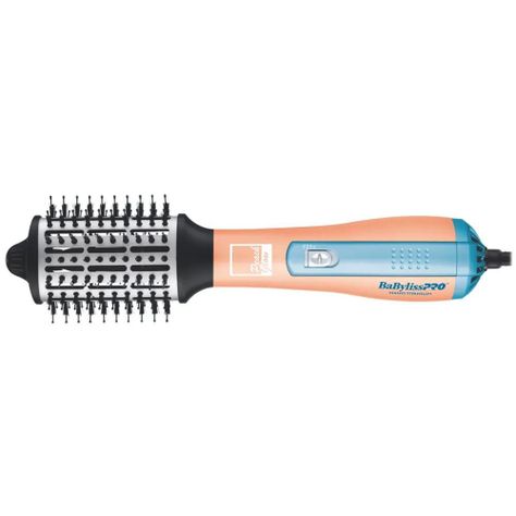 Cepillo secador Nano Titanium 64mm BabylissPro Peach Rosa-1