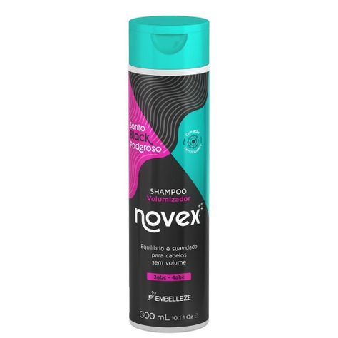 Shampoo Meus Cachos Santo Black 300ml-0
