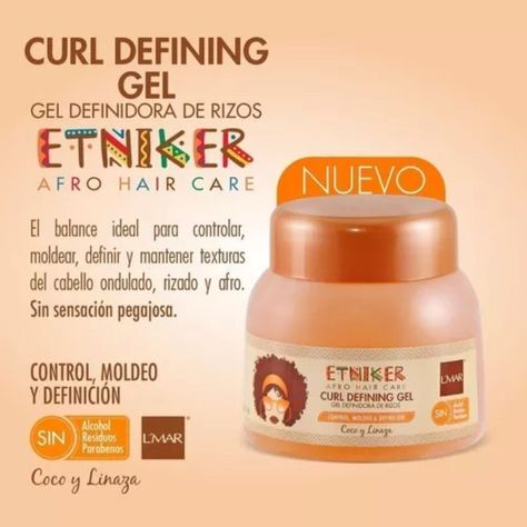 Gel Definidora De Rizos Etniker- Coco Y Linaza 300g-2