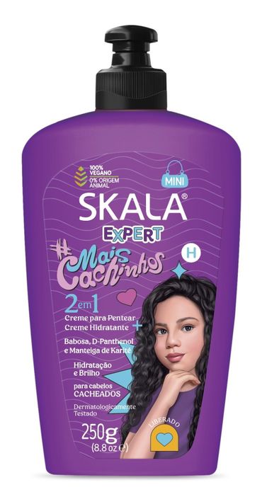 CREMA DE PEINAR 2EN1 KIDS MAIS CACHIÑOS SKALA EXPERT 250 G-0