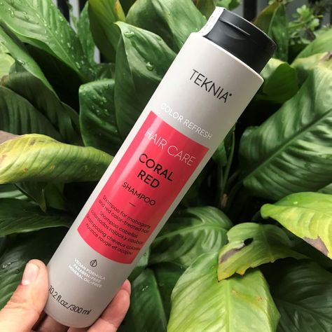 Shampoo Para Cabello Teñido Lakme Teknia Rojo Caoba 300ml-1