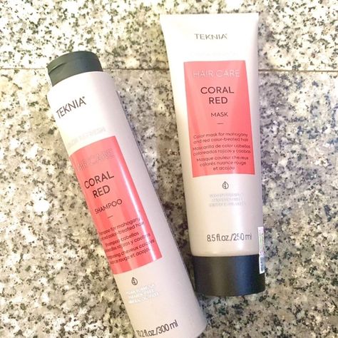Shampoo Para Cabello Teñido Lakme Teknia Rojo Caoba 300ml-2