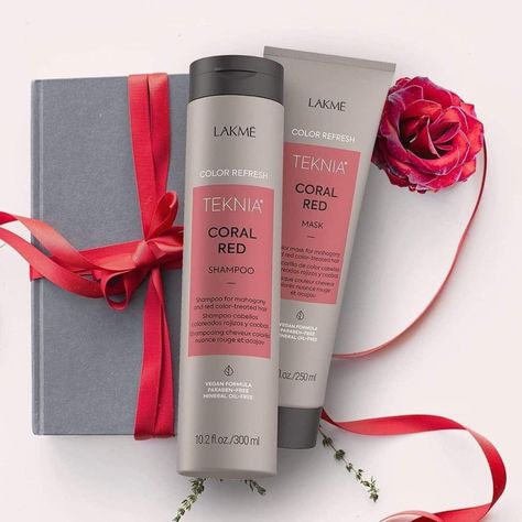 Shampoo Para Cabello Teñido Lakme Teknia Rojo Caoba 300ml-3