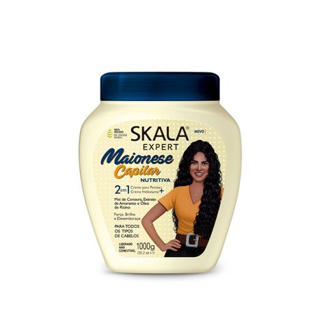 MASCARA MAIONESA CAPILAR NUTRITIVA 2EN1 EXPERT SKALA 1KG-0