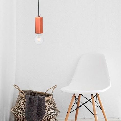 Lámpara Hexagon Cobre-1