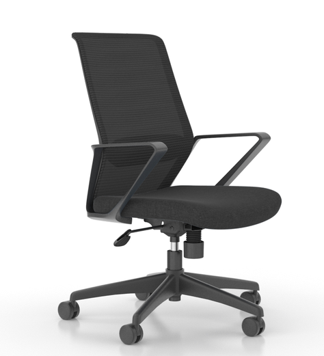 SILLA DE OFICINA OPERATIVA SITU COLOR NEGRO-0