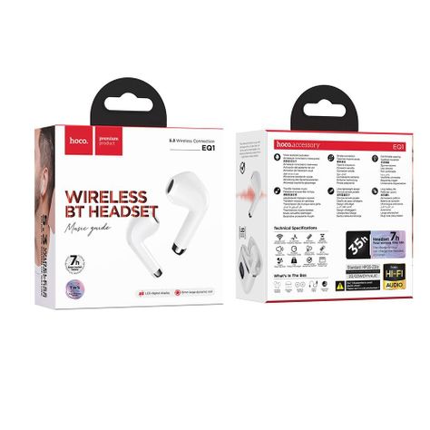 Audifonos Hoco EQ1 Music TWS In Ear Bluetooth -1
