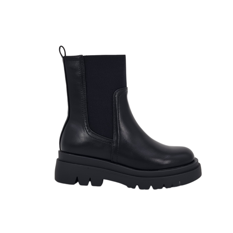 Botin Negro Liviano Liso 5488-1