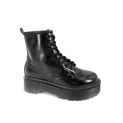 Bototos Mujer Plataforma Negro S2 -4