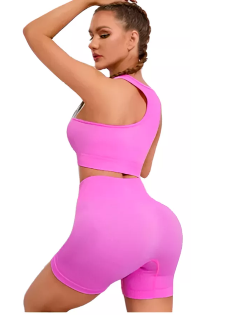 Conjunto Deportivo Short + Peto Mujer Elasticado-0