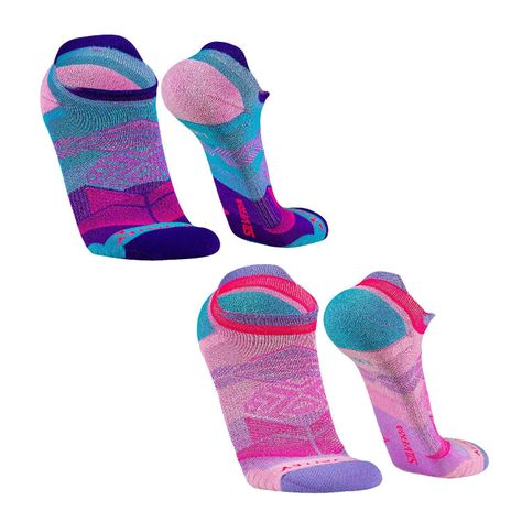 Calcetines mujer hombre tobilleras running ciclismo gym tenis padel 2pares-0