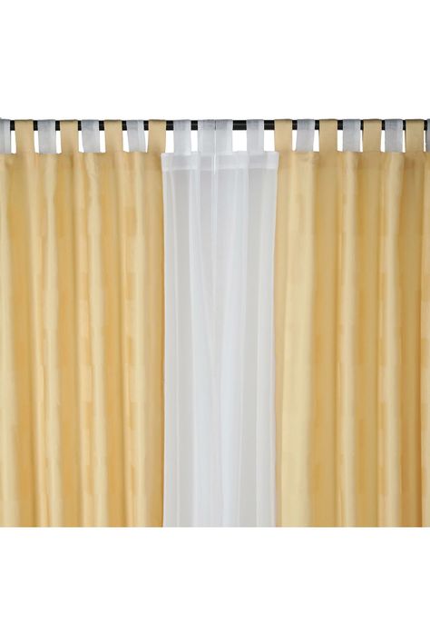 Cortina Jacquard 10 Pcs Capital 145X220 - Beige-0