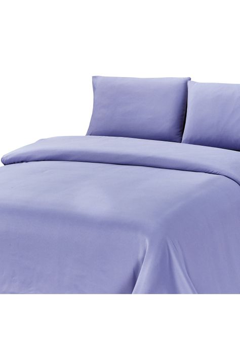 Sabanas Microfibra Liso 2 Plazas Violeta-0