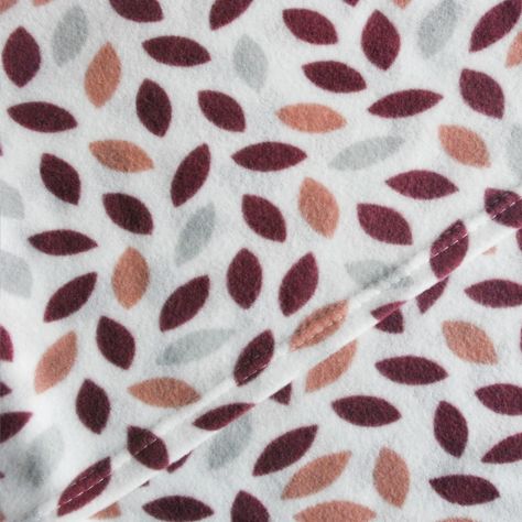 Sábanas Polar Estampada Hojas Diseño 1 1.5 Plazas-1