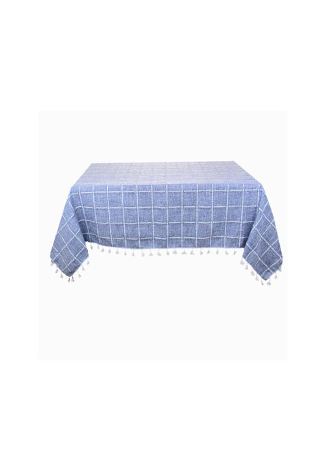 Mantel Tassel Square 160X350Cm Color Azul-0