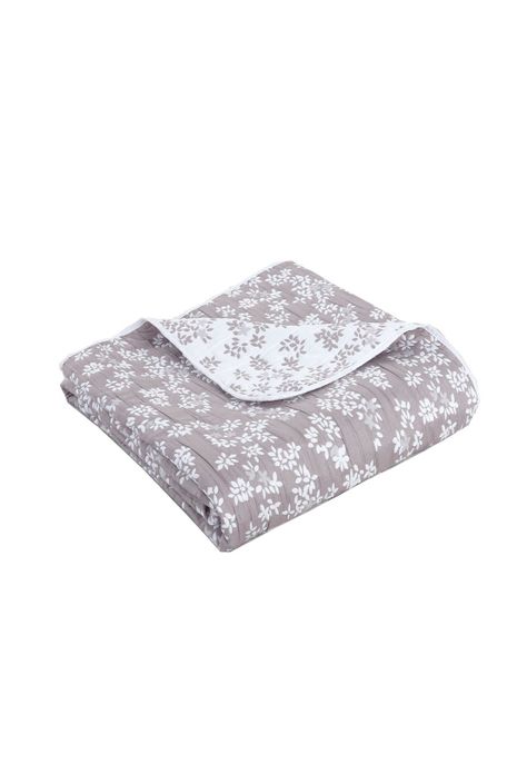 Cubrecama Jacquard Bordado 2 Plazas Vicuña-2