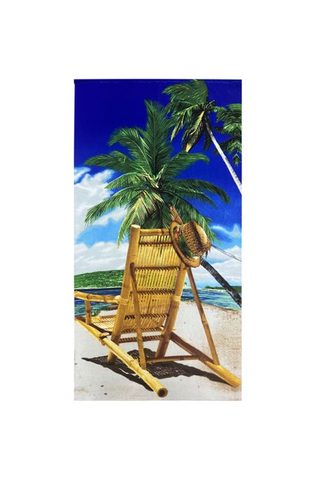 TOALLA DE PLAYA MICRO 70X140CM CHILL-0