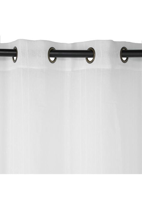 Set Cortina 2 Velos Fantasía Con Argolla Marfil YL-0326-1