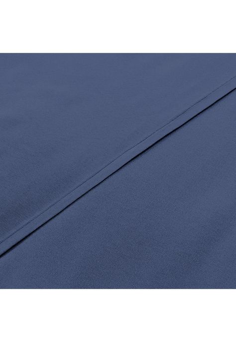 Sabanas Microfibra Liso 2 Plazas Indigo-1