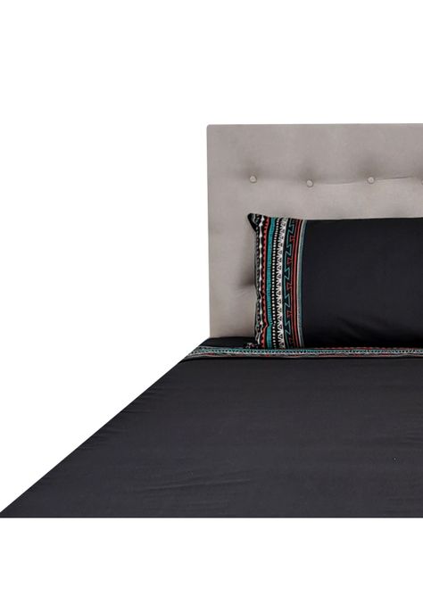Sábanas 144h Estampadas Grecas Multicolor King-1