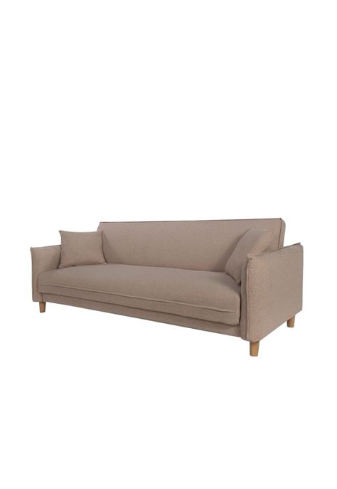 Sofa Cama 3 Cuerpos Ribe Color Beige-1