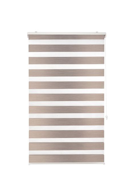 Cortina Duo Blackout 150 X 165 Cm Color Gris Plata-0