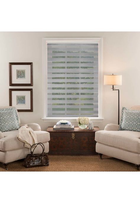 Cortina Duo Blackout 150 X 165 Cm Color Gris Plata-2
