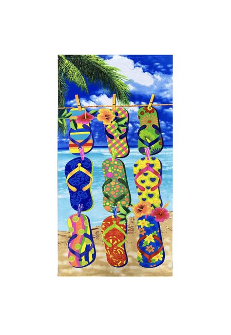 TOALLA DE PLAYA MICRO 70X140CM CHALAS SEASON-0
