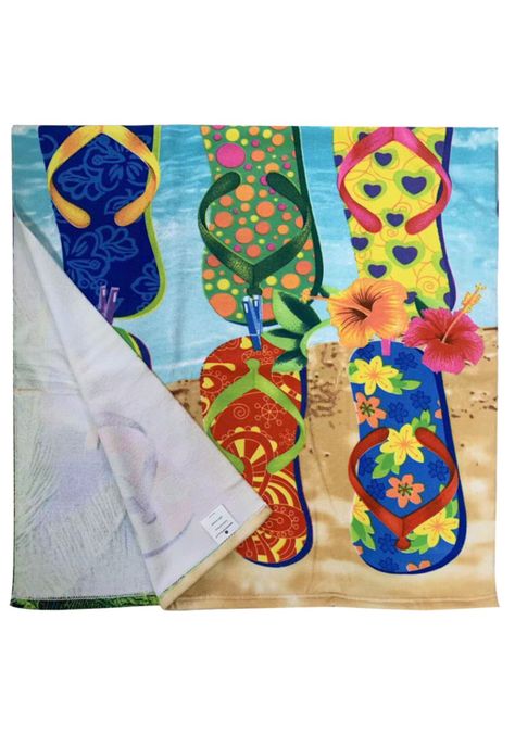 TOALLA DE PLAYA MICRO 70X140CM CHALAS SEASON-1