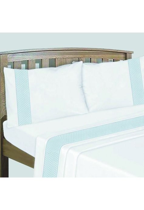 Sábanas Bordadas 144H Shine Collection Queen Gris Plata-0