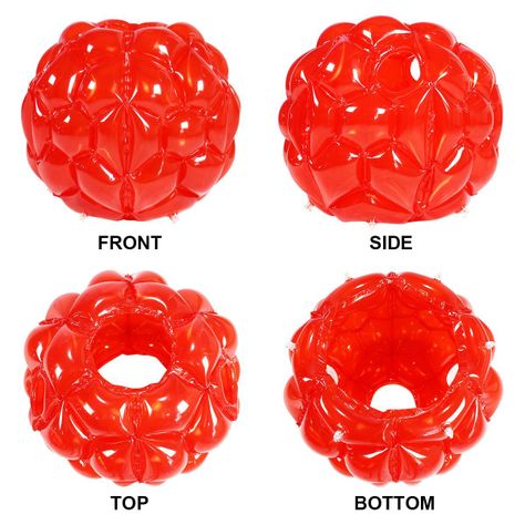 Bumper Ball Pelotas Chocadoras Inflable Niños Juego Pvc 60cm-2