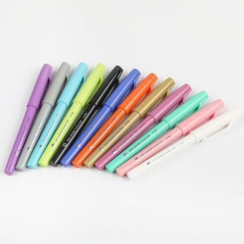 Marcadores Lápices Metálicos Set 12 Colores Profesional-3