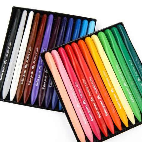 Lápices Crayola Cera Lavable Set 24 Colores Premium Infantil-1