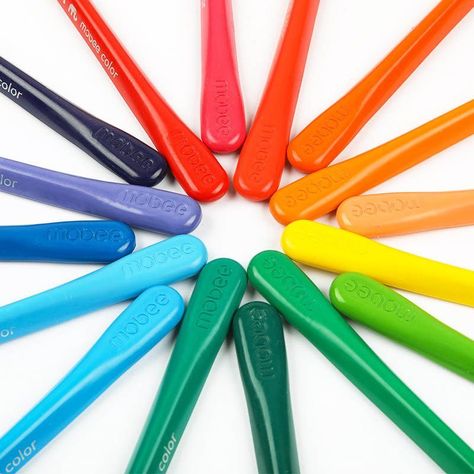 Lápices Crayola Cera Lavable Set 24 Colores Premium Infantil-4