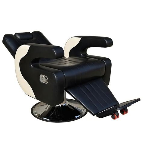 Sillón de Peluquería Barberia Reclinable Hidráulico-0