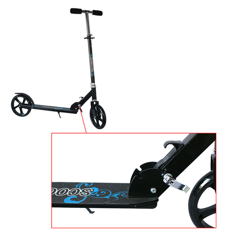 Scooter Metalico Clasico 2 Ruedas Niños / Adultos-4