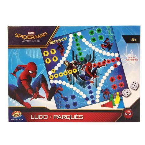 Juego Ludo Spiderman-0