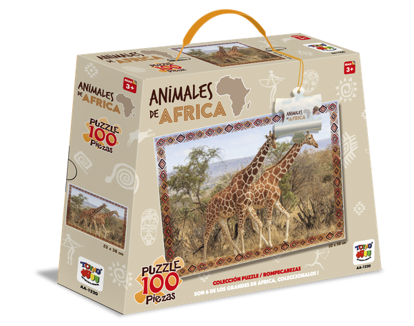 Puzzle 100 Jirafas-0